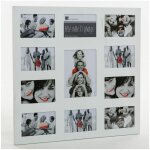 Ple - mle 11 photos - cadre multi photos - blanc - livraison gratuite