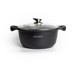 Ac - deco - royalty line rl bs34m marmite et cocotte en marbre - 34cm noire