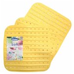Ac - deco - set de 3 tapis d'évier - soft - jaune - livraison gratuite Ac - deco - set de 3 tapis d'évier - soft - jaune - livraison gratuite