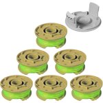 Ac80rl3 bobine de rechange pour dbroussailleuse ryobi one plus + ac80rl3 3, 4 m 0, 2 cm bobines de remplaceme ...