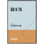 Acaza - cadre photo - solid aluminium - 50 x 75 cm - noir