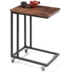 Table de lit avec roulettes, table de salon, table de chevet, chariot, salon, chambre  coucher, structure ...