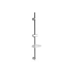 Sapho - accessoires - barre de douche 810 mm, avec support et porte - savon, chrome 1206 - 06 Sapho - accessoires - barre de douche 810 mm, avec support et porte - savon, chrome 1206 - 06