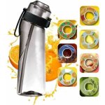Accessoires boisson bouteille air up - 650 ml - gourde avec go�t - kit de d�marrage avec 7 capsules d'air ...