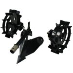 Accessoire de buttage pour motoculteur garland g - pot - v23 - coloris - noir