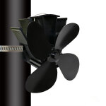 Accessoire de chemin�e et po�le, ventilateur poele, 6 pales, ventilateur de po�le � fonctionnement silencieux, ...
