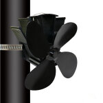 Accessoire de chemin�e et po�le, ventilateur poele, 6 pales, ventilateur de po�le � fonctionnement silencieux, ...