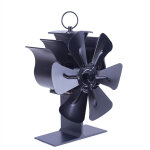 Accessoire de chemin�e et po�le?ventilateur de four � 6 pales, br�leur thermique, ventilateur de chemin�e ...