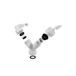 Accessoires - coude double g1' / 8 - 23 p149z - alcadrain