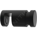 Sapho - accessoires - crochet pour paroi de douche, noir mat 1301 - 08b