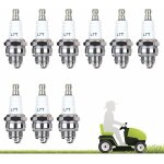 Accessoire pour débroussailleuse, lot de 10 bougie d'allumage l7t bougie tronconneuse débroussailleuse ... Accessoire pour débroussailleuse, lot de 10 bougie d'allumage l7t bougie tronconneuse débroussailleuse ...