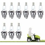 Accessoire pour d�broussailleuse, lot de 10 bougie d'allumage l7t bougie tronconneuse d�broussailleuse ...