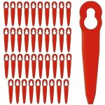 Accessoire pour dbroussailleuse 40 pices accessoires de lames en plastique de rechange compatibles ...