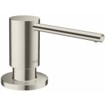 Hansgrohe - a41 distributeur de liquide vaisselle, rosace ronde, haut. bec 71 mm aspect acier inox