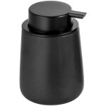 Accessoires - distributeur de savon sur pied, noir 08136 - aqualine