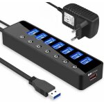 Autre accessoire de domotique hub usb actif 3. 0 avec alimentation, 7 ports hub de donnes actif usb ...