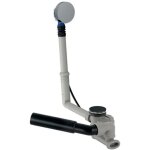 Accessoires - garniture de vidage et de trop - plein pour baignoire, longueur 260 mm, kit pour assemblage, ...