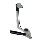 Accessoires - garniture de vidage et de trop - plein pour baignoire avec remplissage, longueur 260 mm, ...