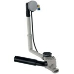 Accessoires - garniture de vidage et de trop - plein pour baignoire avec remplissage, longueur 260 mm, ...