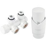 Accessoires - kit de raccordement avec connexion centrale, pas de 50 mm, blanc ztd30wh - novaservis