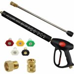 Tonchean - accessoire pour nettoyeur haute pression, pistolet de remplacement pour laveuse à pression ... Tonchean - accessoire pour nettoyeur haute pression, pistolet de remplacement pour laveuse à pression ...