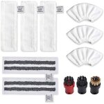 Accessoire pour nettoyeur vapeur karcher easyfix sc2 sc3 sc4 sc5 bonnettes microfibre lingettes serpilli�re ...