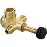 Accessoires de pompe � air pour compresseur d'air silencieux � huile, valve unidirectionnelle � double ...