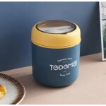 Accessoire de rangement pour cuisine, pretty bote  djeuner thermique avec cuillre en acier inoxydable, ...