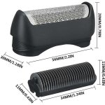 Compatible pour les accessoires de rasoir �lectrique braun t�te de coupe mesh 11b series 1 110 120 130 ...