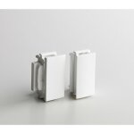 Accessoire de soluclip pour prise spéciale goulotte à clippage direct mosaic blanc (075690) Accessoire de soluclip pour prise spéciale goulotte à clippage direct mosaic blanc (075690)