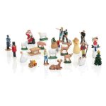 Accessoires village de noël calendrier de l'avent 24 santons Accessoires village de noël calendrier de l'avent 24 santons