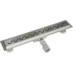 Acezanble - caniveau de douche italienne en acier inox siphon sol d'vacuation pour salle de bain rectangulair ...