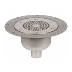 Aco - siphon de sol inox - pour sols souples