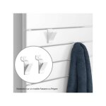 Acova - paire de patères pour les gammes regate et fassane spa 470331 Acova - paire de patères pour les gammes regate et fassane spa 470331