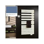 Acova - s�che - serviette fassane spa asym�trique � droite �lectrique 750w pigeon blue (ral 5014) 5214 ...