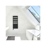 Acova - s�che - serviette fassane spa asym�trique ihc droite 750w noir tfasr075055eczfb