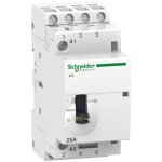 Schneider electric - a9c21134 schneider - contacteur  commande manuelle ttrapolaire 25a 4no 24vca - ...