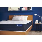 Actisom - matelas actiflex sleep 90 x 190 cm ressorts ensach�s et m�moire de forme - epaisseur:22cm