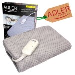 Ad7415 coussin chauffant Électrique pour le cou, le dos 2 niveaux température, lavable 80 w gris - adler ... Ad7415 coussin chauffant Électrique pour le cou, le dos 2 niveaux température, lavable 80 w gris - adler ...