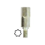 Adaptateur 7 dents renvoi d'angle dbroussailleuse universel