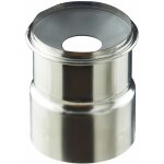 Poujoulat - adaptateur air �tanche � membrane conduit flexible - pgi pour po�les � pellets - couleur ...