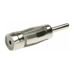 Adaptateur antenne iso en din raccord fiche connecteur voiture radio stro autoradio camping car van ...