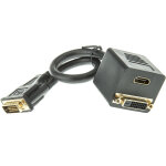 Adaptateur audio et vidéo clever little box droit, dvid mâle vers dvi - d, hdmi femelle ( prix pour 1 ... Adaptateur audio et vidéo clever little box droit, dvid mâle vers dvi - d, hdmi femelle ( prix pour 1 ...