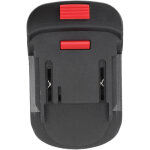 Adaptateur de batterie 18v vers 20v abs noir - compatible outils de bricolage, protection int�gr�e - ...