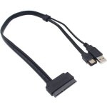 Adaptateur de câble alimenté par usb données disque dur sata 22pin vers esata 2, 5 pouces pour optimisé ... Adaptateur de câble alimenté par usb données disque dur sata 22pin vers esata 2, 5 pouces pour optimisé ...