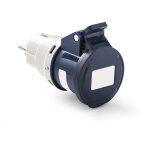 Rs pro - adaptateur pour connecteur industriel 2p + e, 16a, 230 v ( prix pour 1 )