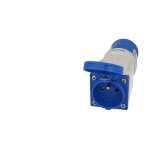 Adaptateur droit prise m�le cee vers prise femelle fran�aise monophas�e, 3 x 16a