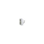 Adaptateur entree 2x2p + t 16a sortie 2p + t 20a 4400w blanc - 714450 - debflex