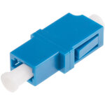 Adaptateur pour fibre optique, lc vers lc monomode simplex, bleu, perte d'insertion 0. 1db ( prix pour ...