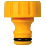 Adaptateur hozelock tuyau 26, 5mm jaune